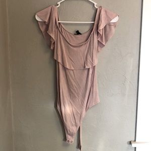 Peachy Pink Thong Bodysuit